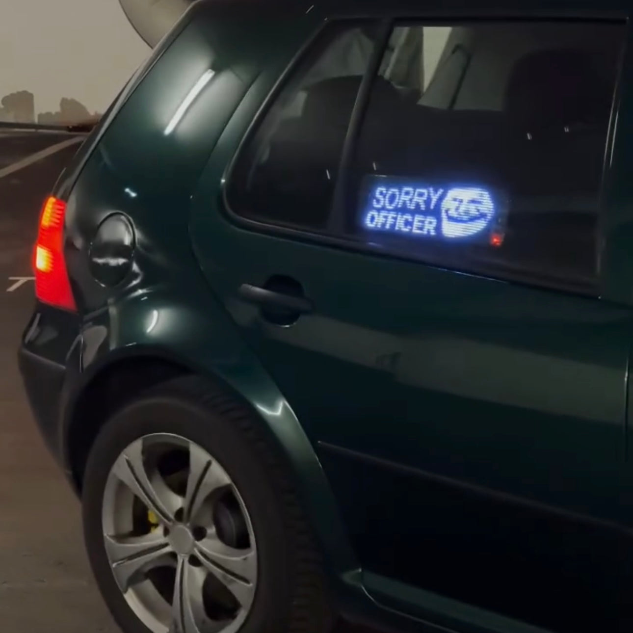 2er Set CarFlare® LED - Panel ( PKW Größe ) 12CM x 37CM