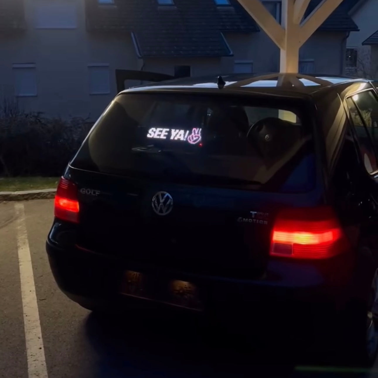 2er Set CarFlare® LED - Panel ( PKW Größe ) 12CM x 37CM