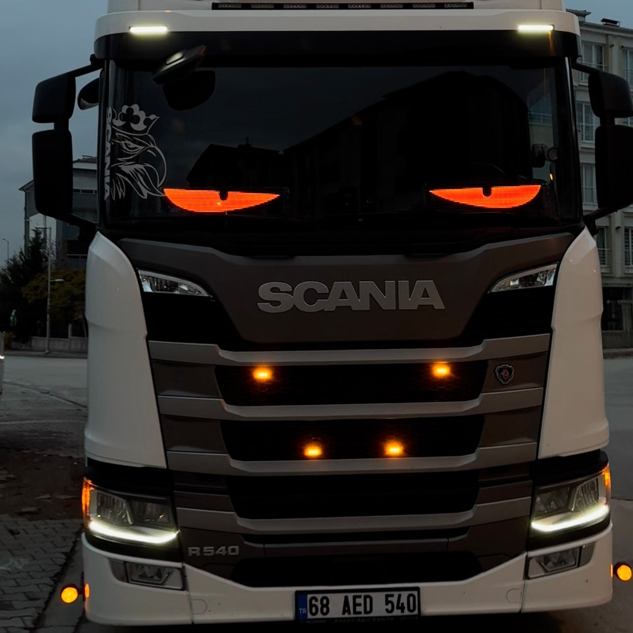 2er Set CarFlare® LED - Panel ( LKW Größe ) 12CM x 60CM