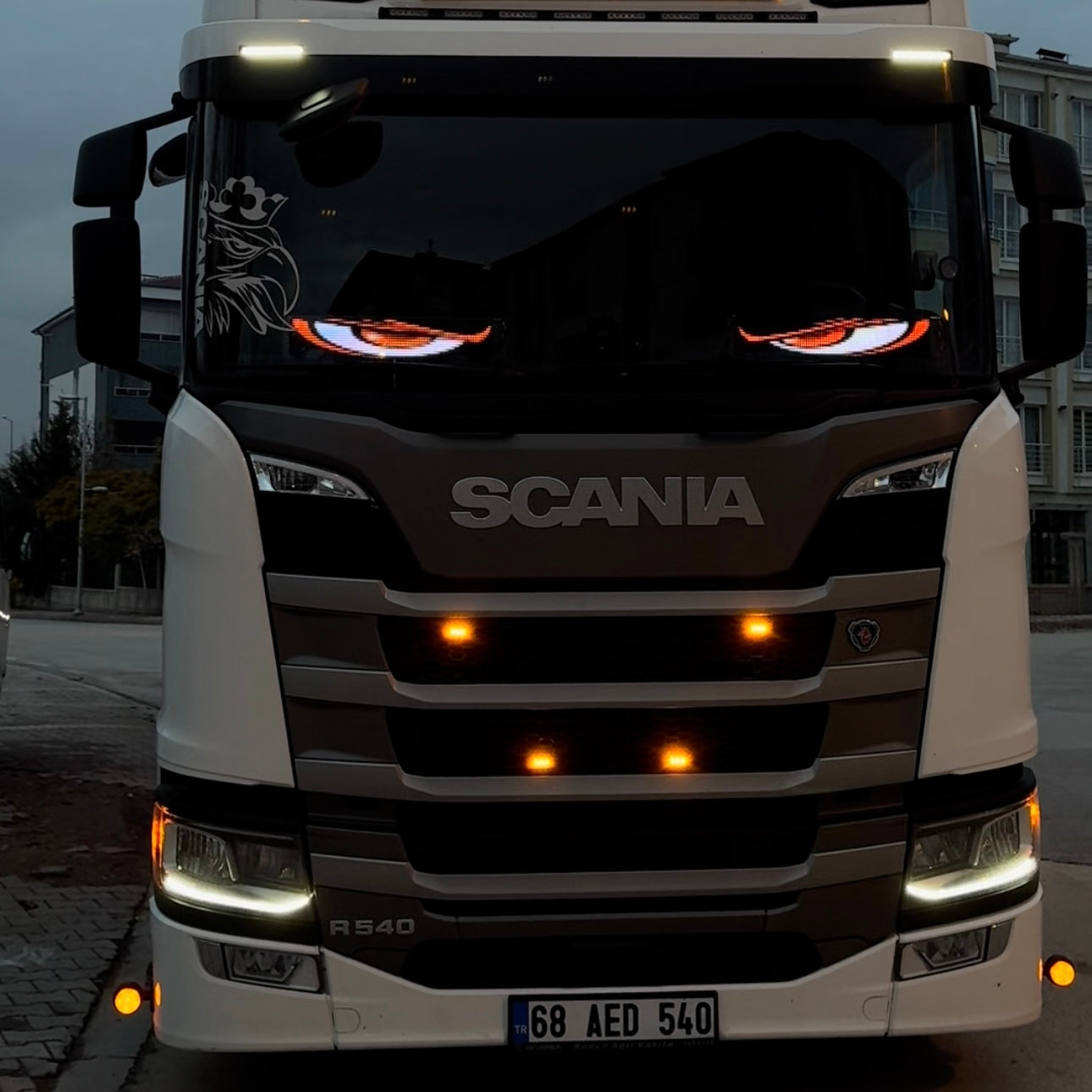 2er Set CarFlare® LED - Panel ( LKW Größe ) 12CM x 60CM