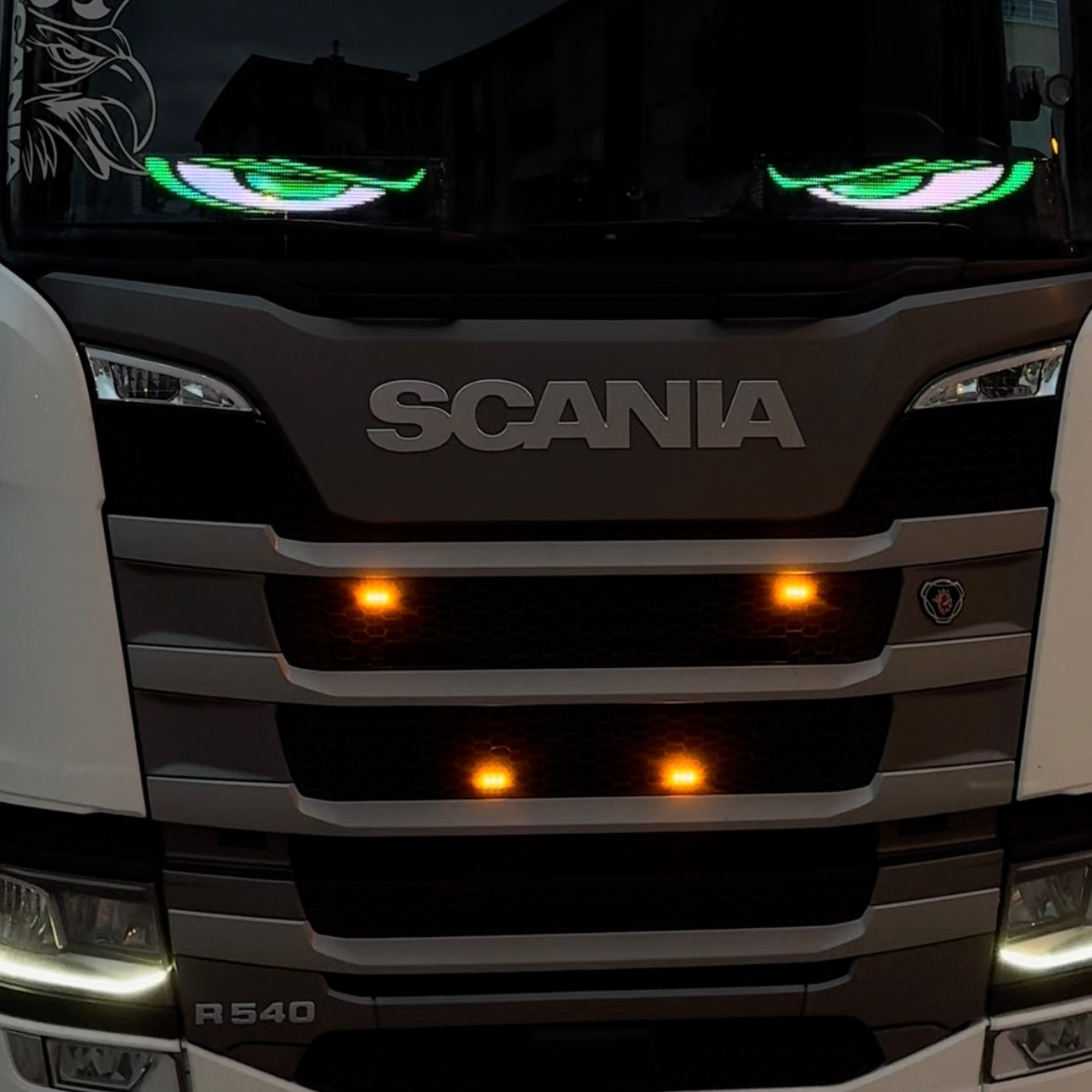 2er Set CarFlare® LED - Panel ( LKW Größe ) 12CM x 60CM