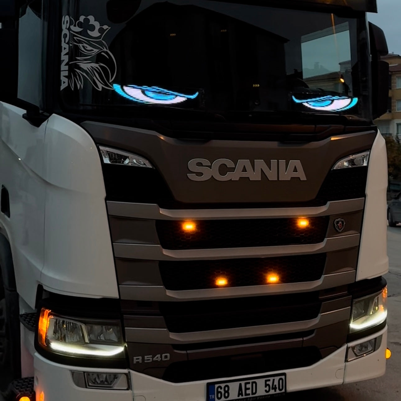 2er Set CarFlare® LED - Panel ( LKW Größe ) 12CM x 60CM