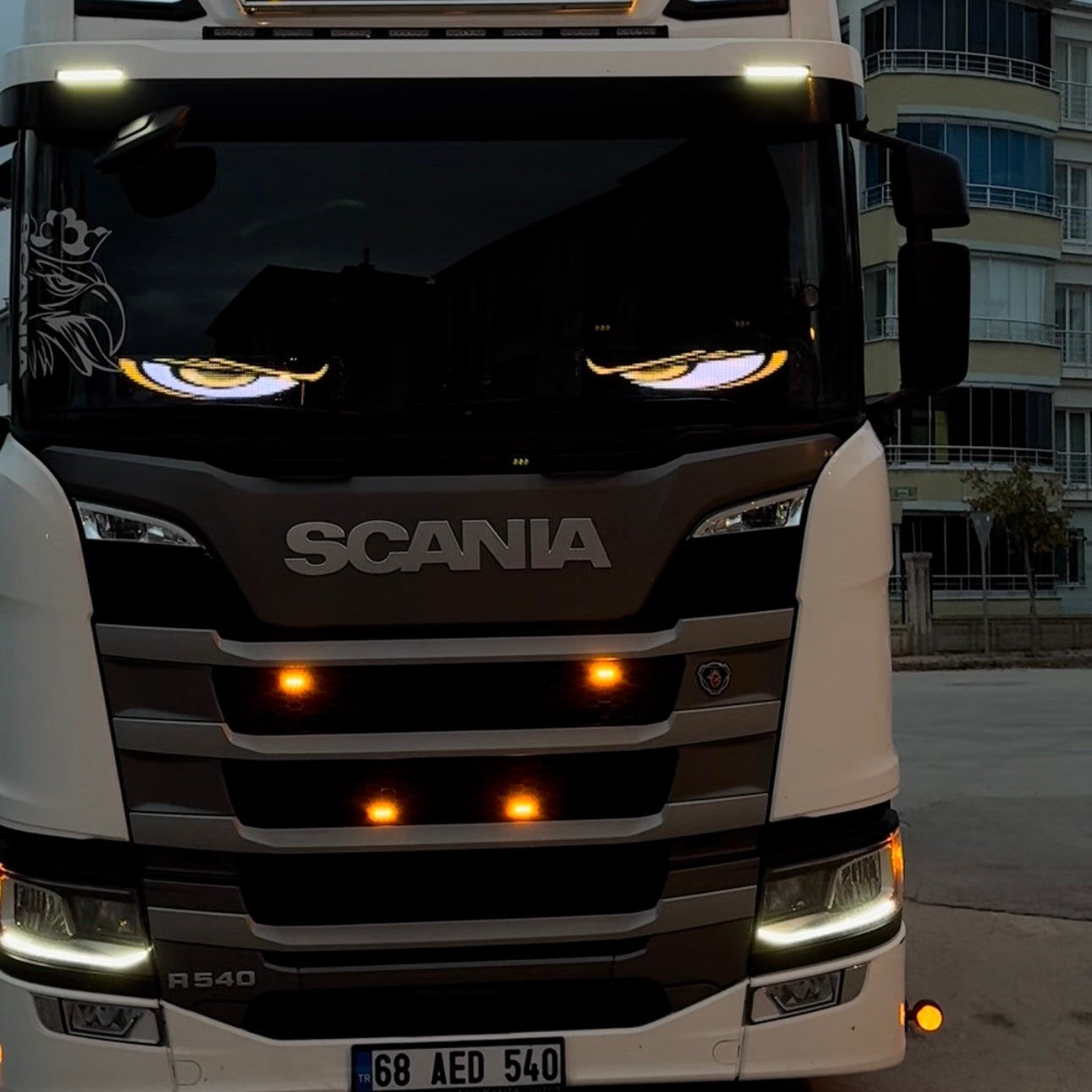 2er Set CarFlare® LED - Panel ( LKW Größe ) 12CM x 60CM