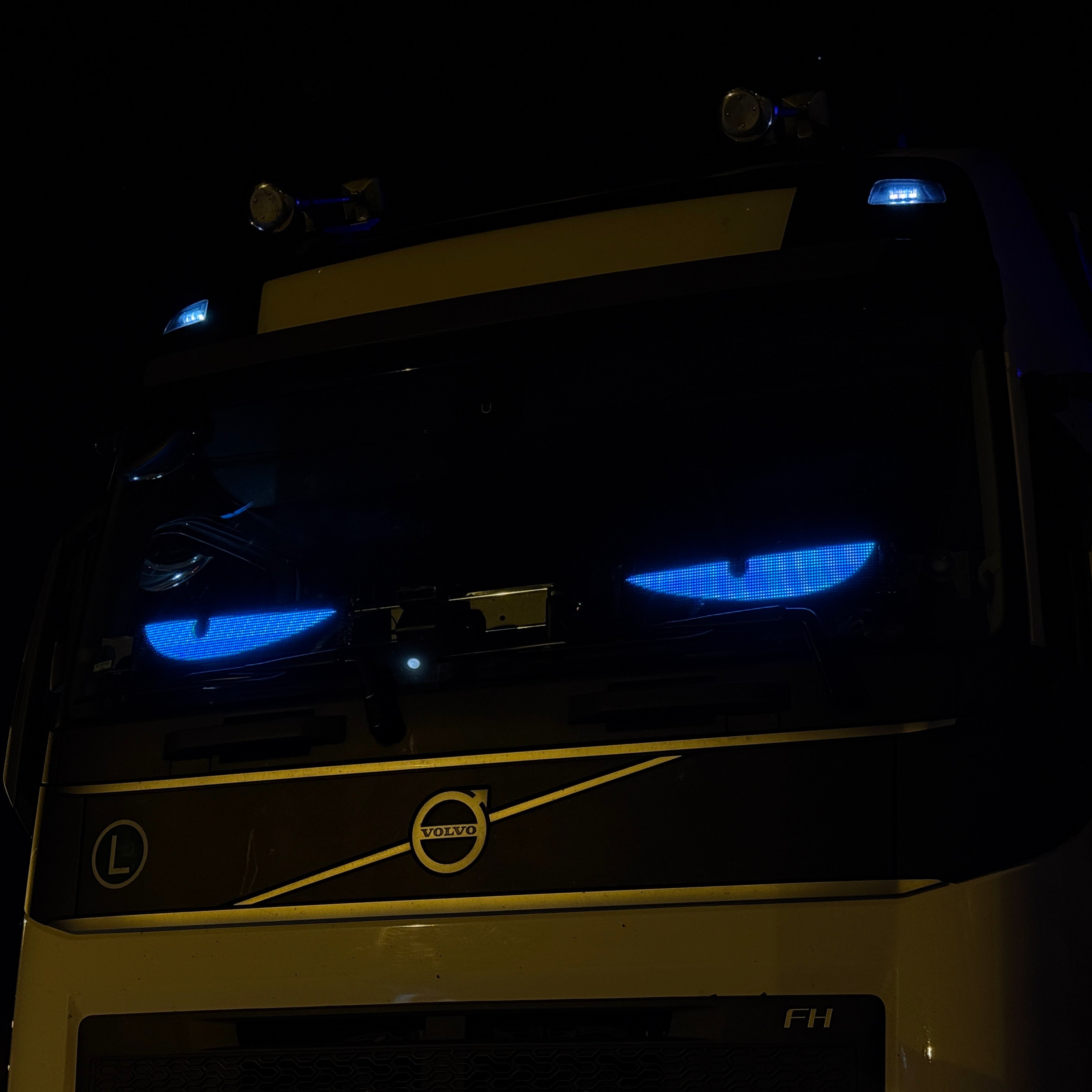 2er Set CarFlare® LED - Panel ( LKW Größe ) 12CM x 60CM