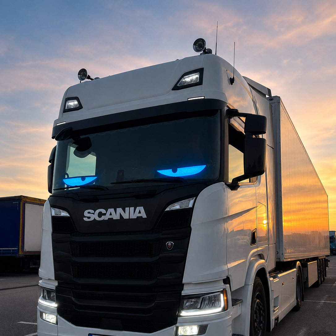 2er Set CarFlare® LED - Panel ( LKW Größe ) 12CM x 60CM x 2 Stück